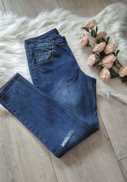 Jeansy Boyfriend, rozmiar 38, Lost Ink, stan bardzo dobry