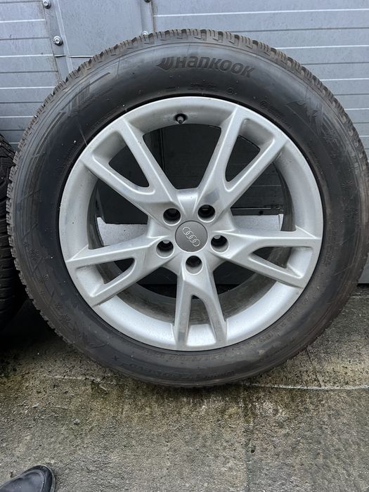 Диски Титанові Audi R18 5.112 з резиною Hankook 235.55R18