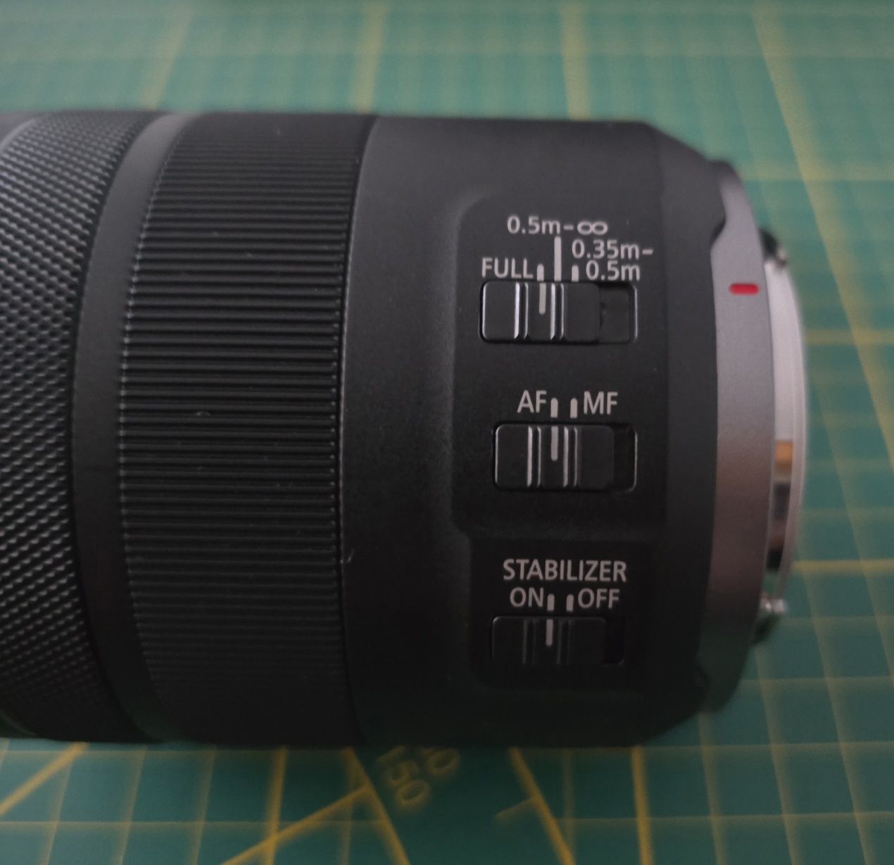 Obiektyw canon rf 85mm f2 macro plus osłona przeciw słoneczna