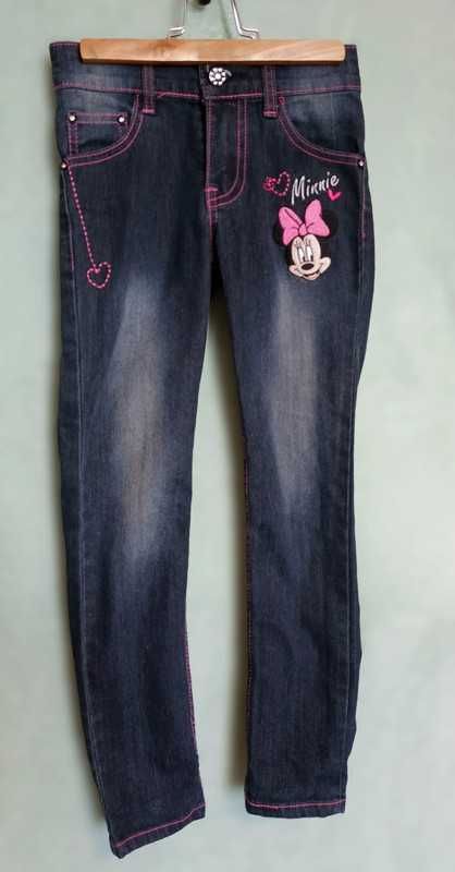 Jeansy Disney Myszka Minnie 128