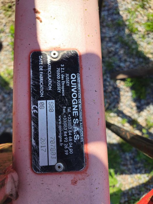 Глибокорозпушувач Quivogne S80-3,5