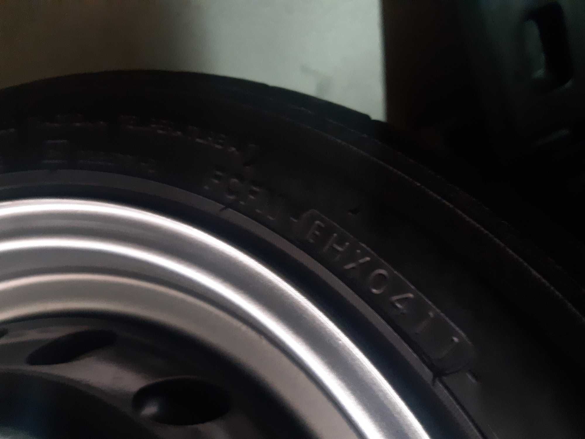 Koła Fiat 126p 125p Seicento LADA 175/50R13 Felga 5" YOKOHAMA 4x98