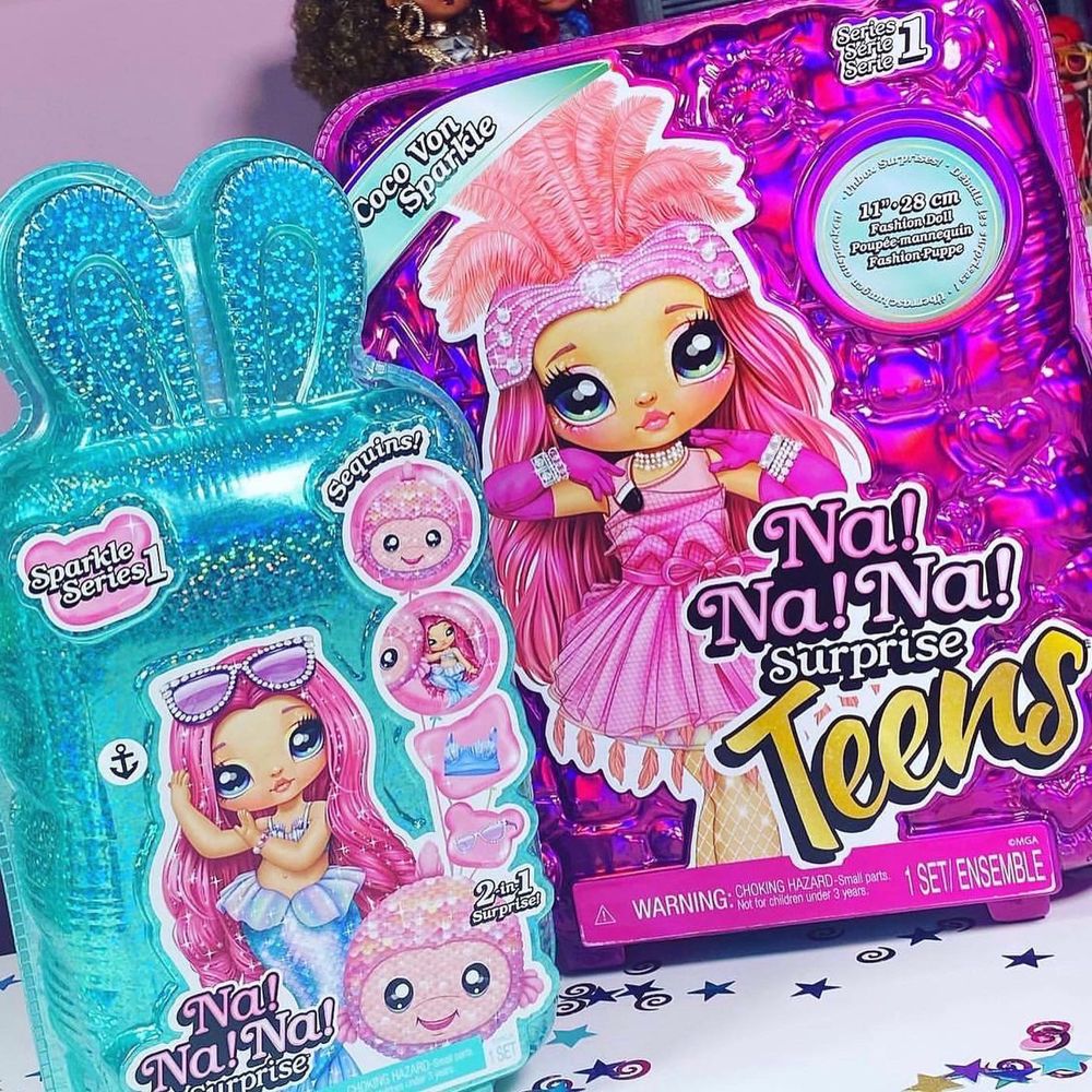 Na na na surprise Sparkle Сейлор Блу морячка з сумочкою в паєтки кит