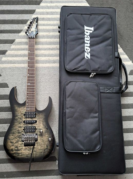 Gitara elektryczna Ibanez RG970QMZ Premium + Futerał Soft Case