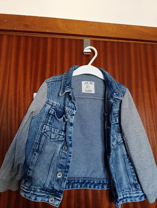 Casaco de ganga menina