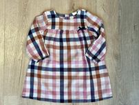 Sukienka w kratkę w pastelowych kolorach H&M