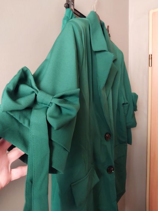 Garnitur damski butelkowa zieleń