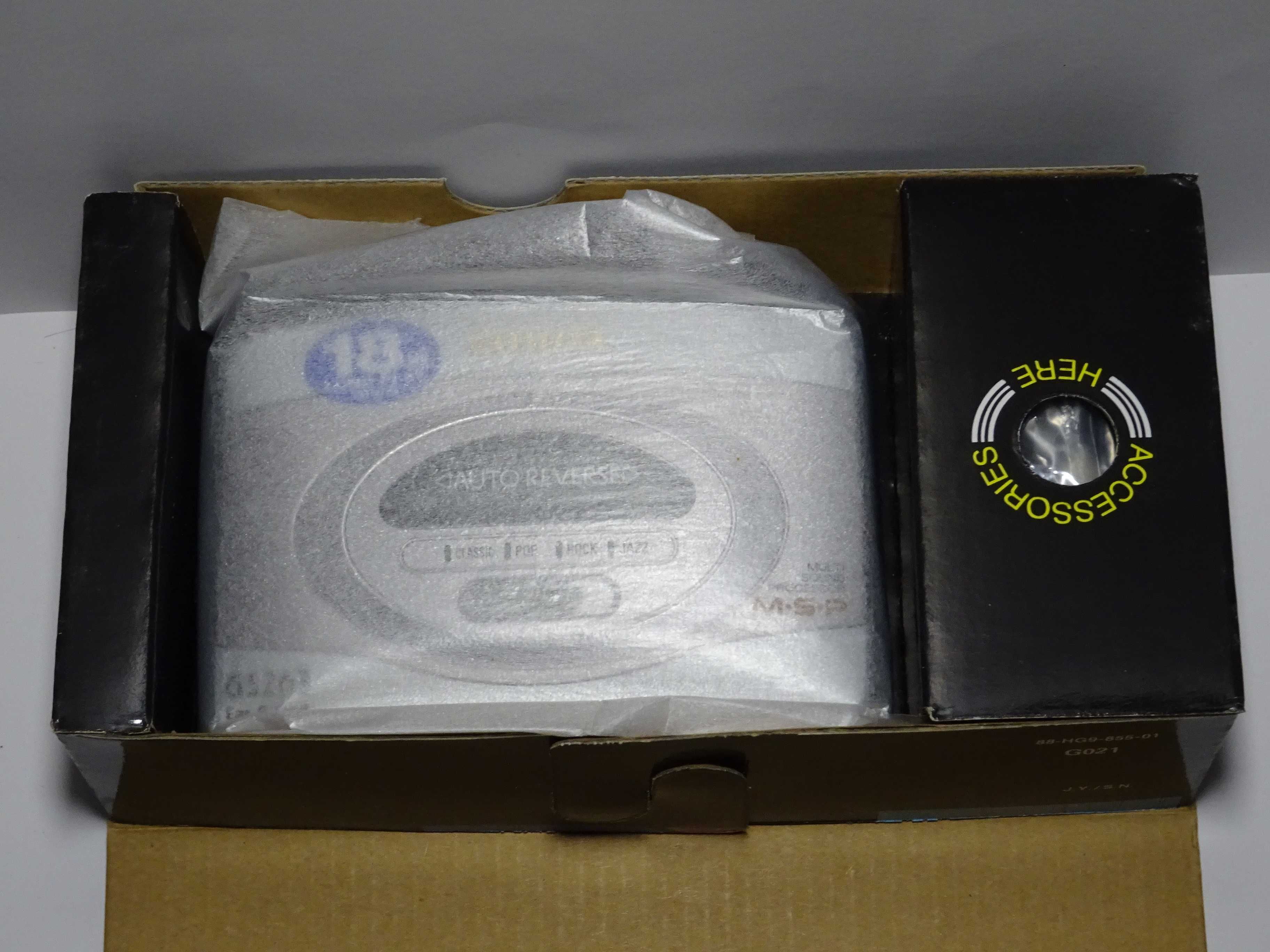 NOWY Walkman AIWA HS-GS263 (BK) Odtwarzacz Kasetowy MSP/ AR - 1998r.