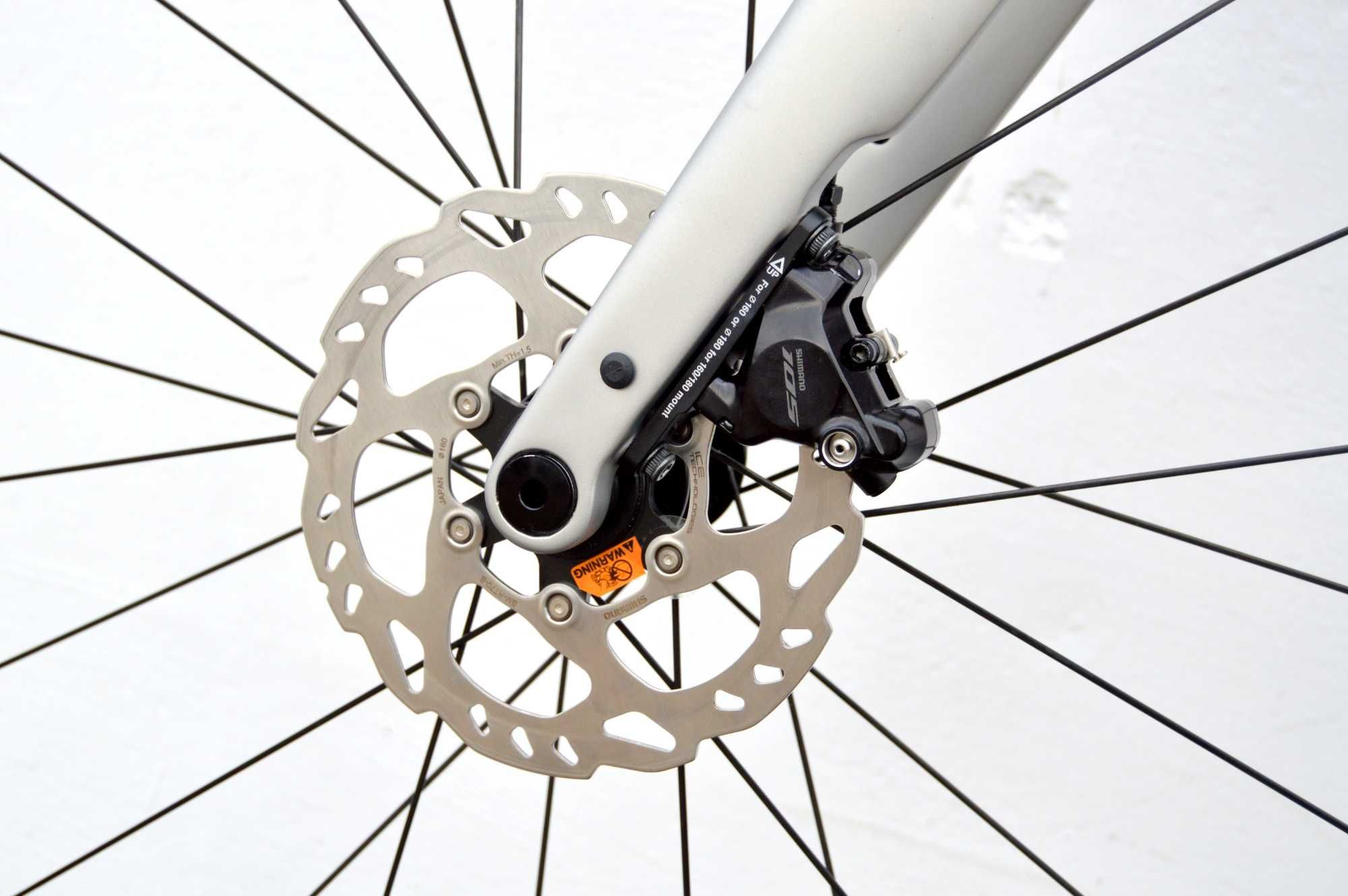FV23 Przebieg 10km RIDLEY GRIFN RS DISC Carbon M 105 Di2 gravel szosa