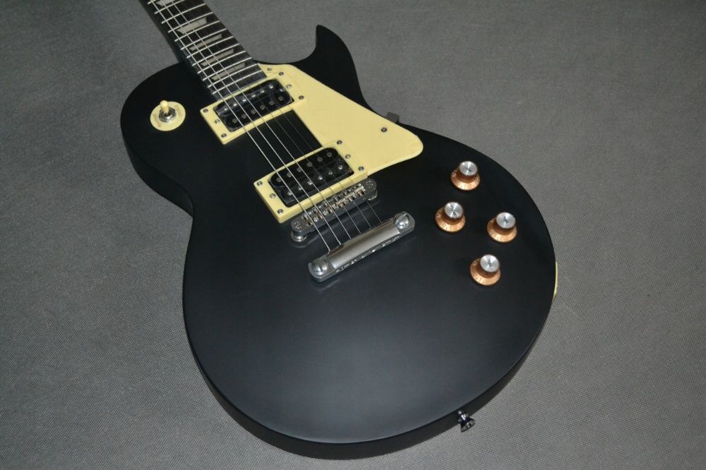 Harley Benton SC-400 SBK satin black nowa gitara Les Paul - USTAWIONA!