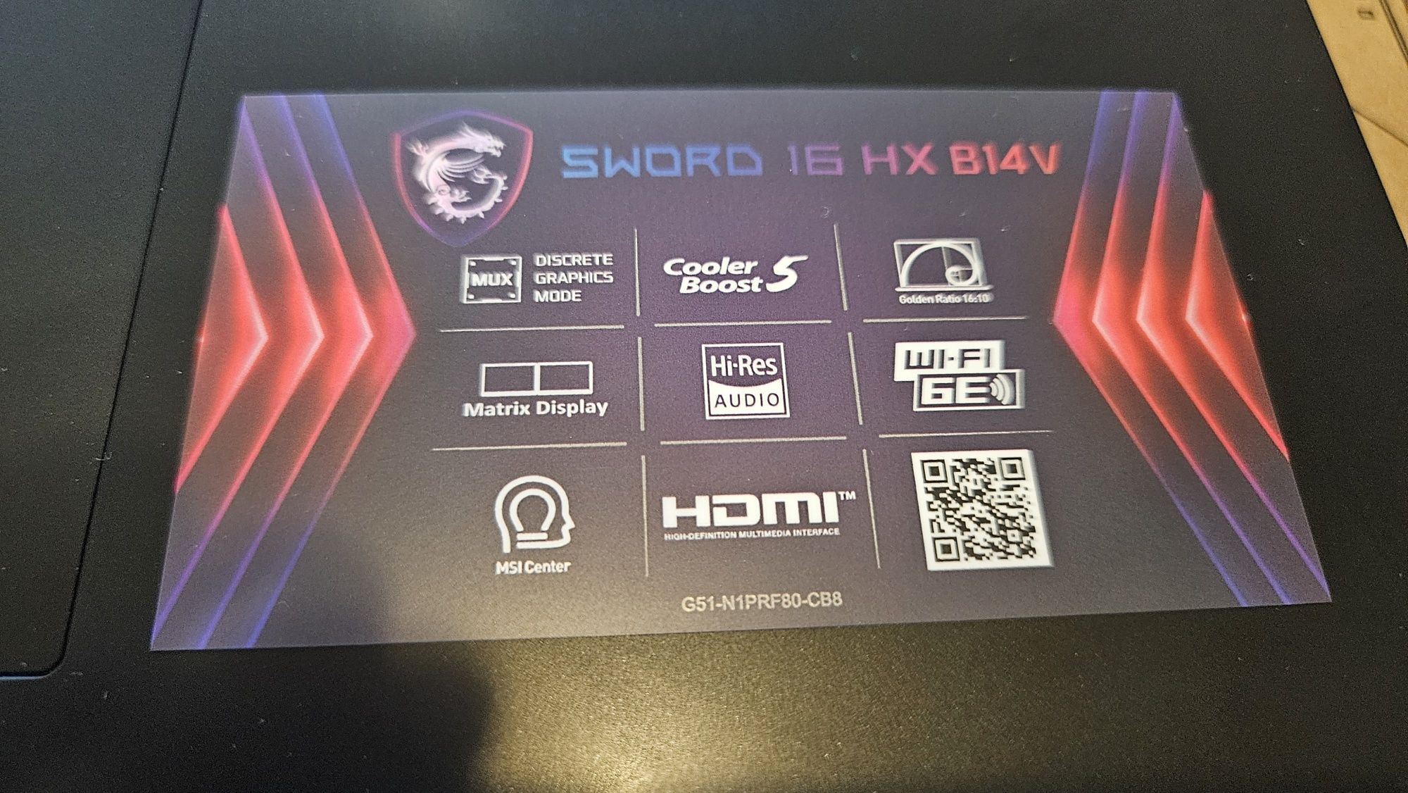 Msi sword nowy mocne podzespoły
