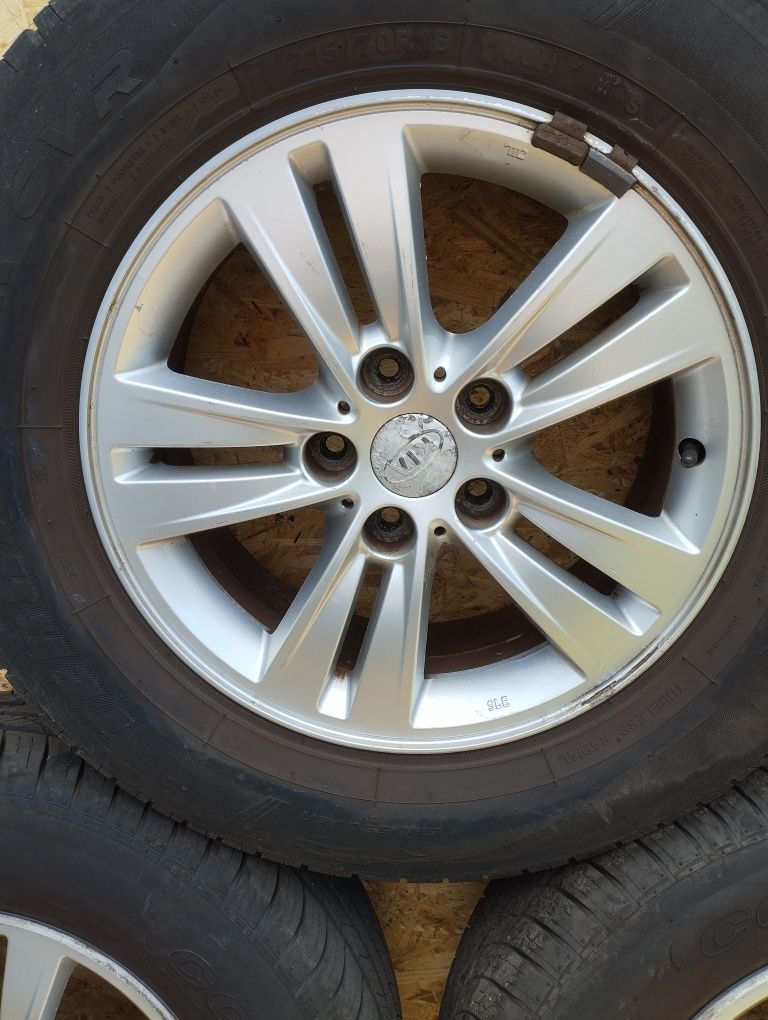 Koła Felgi Kia R16 215/70 67.1 5x114.4 5 sztuk felg