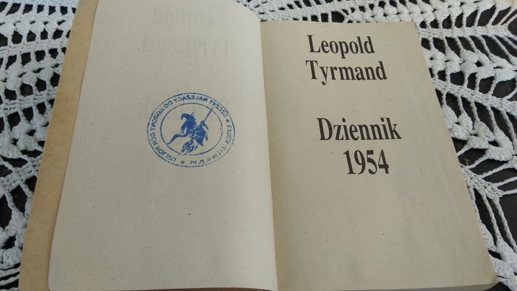 Dziennik 1954 Leopold Tyrmand