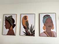 3 Quadros decorativos