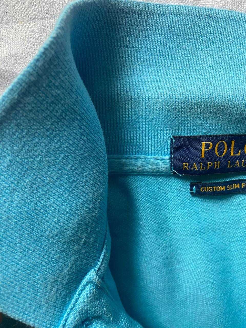 Блакитне поло Polo Ralph Lauren