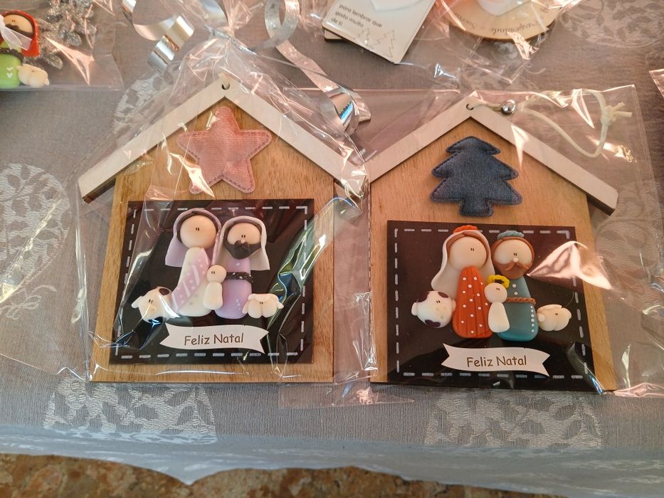 Decoração de Natal em artesanato