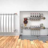 Замена радиаторов отопления, Теплый пол, Установка котлов, Отопления
