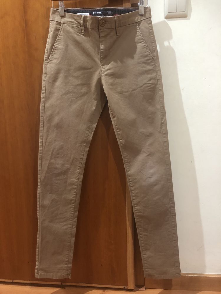 Calças Tiffosi Chino//Slim Fit Tamanho L:32