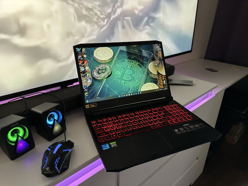 ИГРОВОЙ Как Новый Acer NITRO 144Гц + Комплект