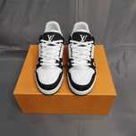 ButyBlack LouisVuitton LvDamskie i MęskieCasualoweTrampki Trainer,44