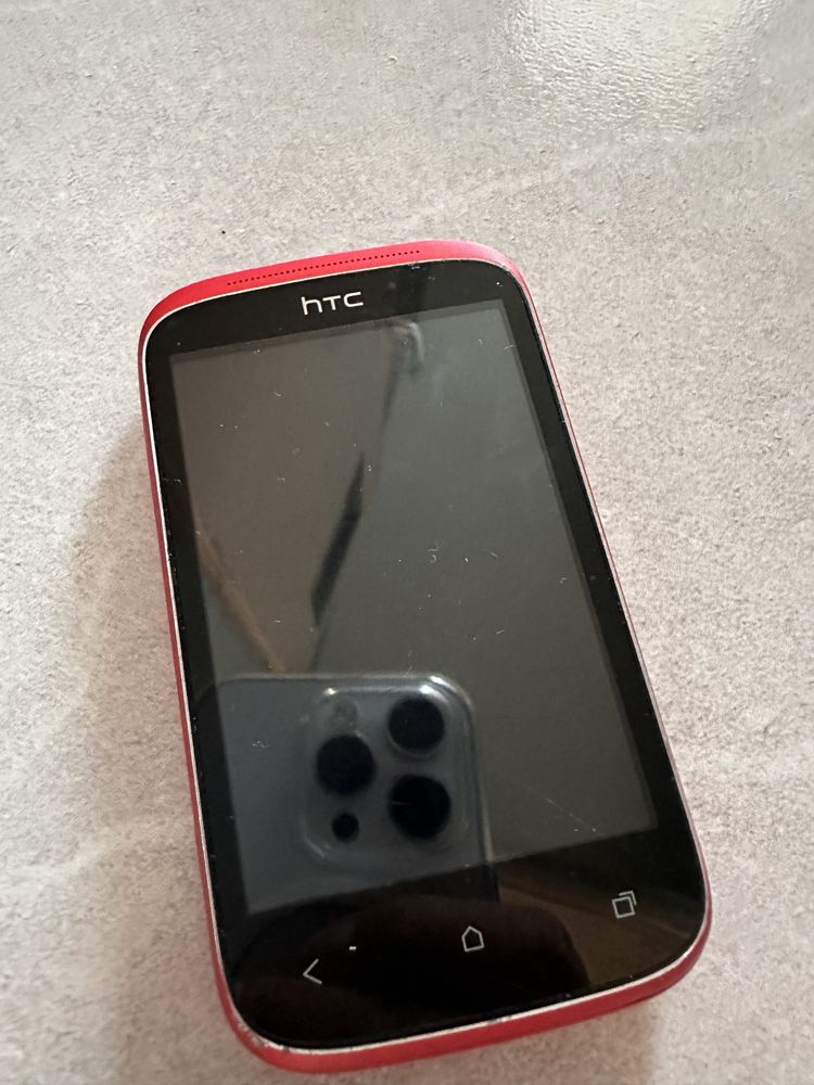 Htc Desire C czerwony
