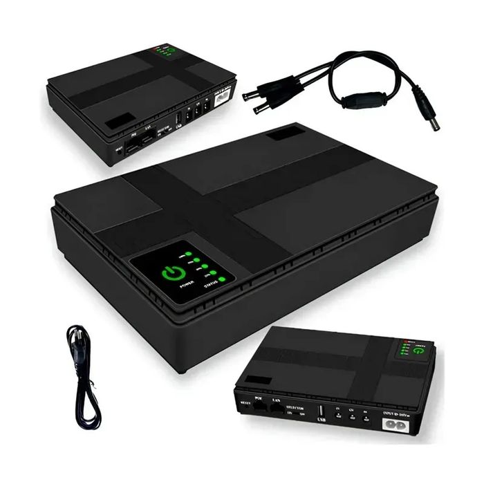 ИБП для роутера, модема UPS 10400 mAh 18W, 5V/9V/12V, Упс бесперебойни