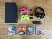 Xbox Series X 1 TB plus dodatki. Po przegladzie. Warszawa.
