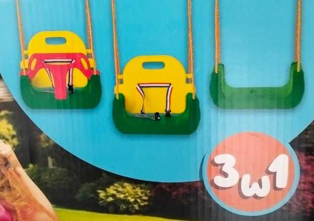Huśtawka 3w1 Elefun