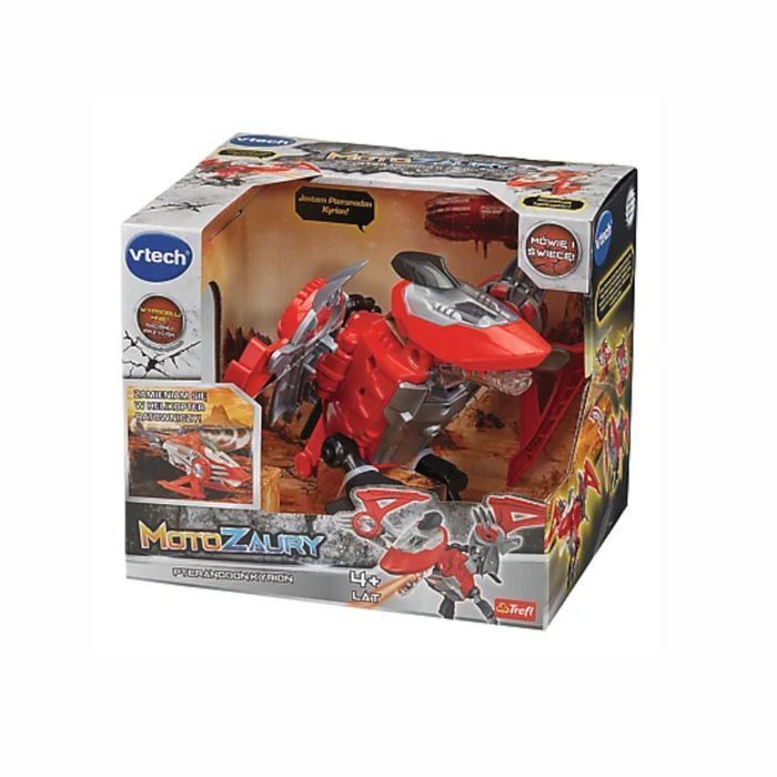 zabawka interaktywna motozaury pteranodon kyrion 2w1 helikopter vtech