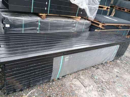 Słupek ogrodzeniowy 60x40x3000mm ścianka 2mm oc+ral ! 2.0 2.3 2.6m