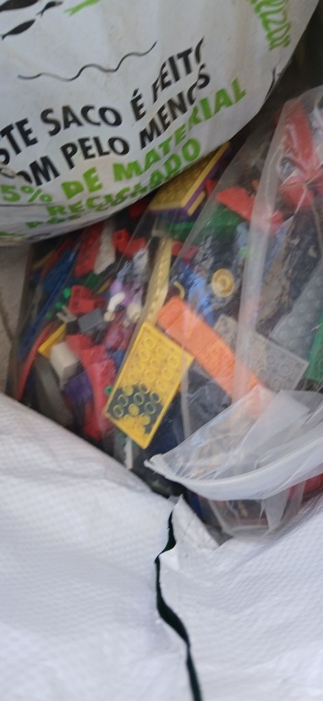 Lote peças imitação Lego 7.5kg