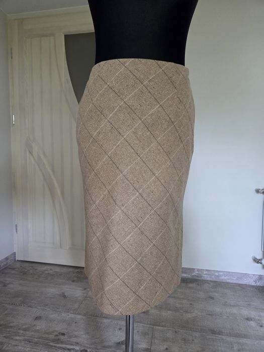 Spódnica w delikatną kratę r. 38 Esprit nowa bez metki