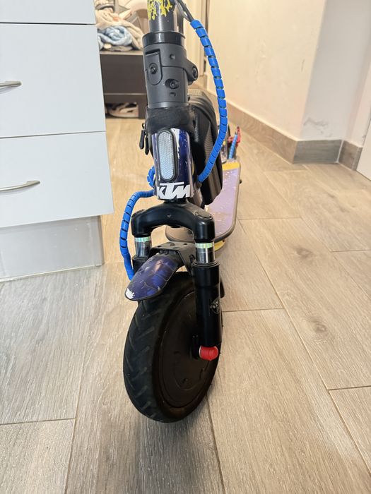 Trotinete eletrica xiami todo modificada andar