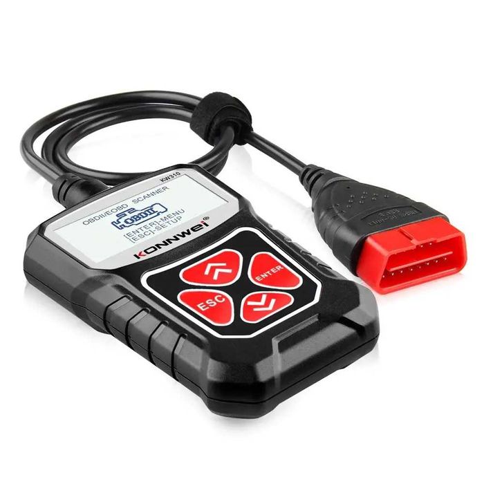 Автомобильный диагностический сканер Konnwei KW310 OBD2 (русский язык)