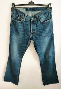 Męskie jeansy Abercrombie & Fitch Baxter Low rise Slim Boot W31 L30