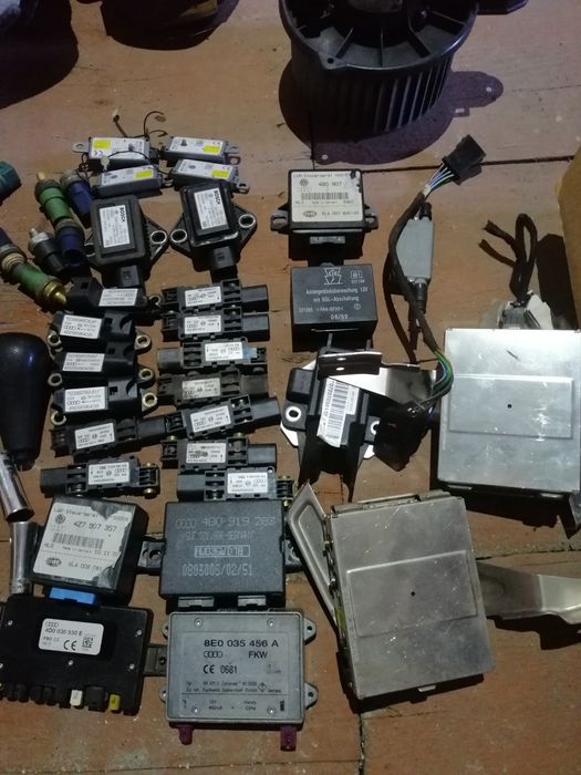 Датчики удара air bag температуры gps парктроник на ауди а6с5 2,5 тди