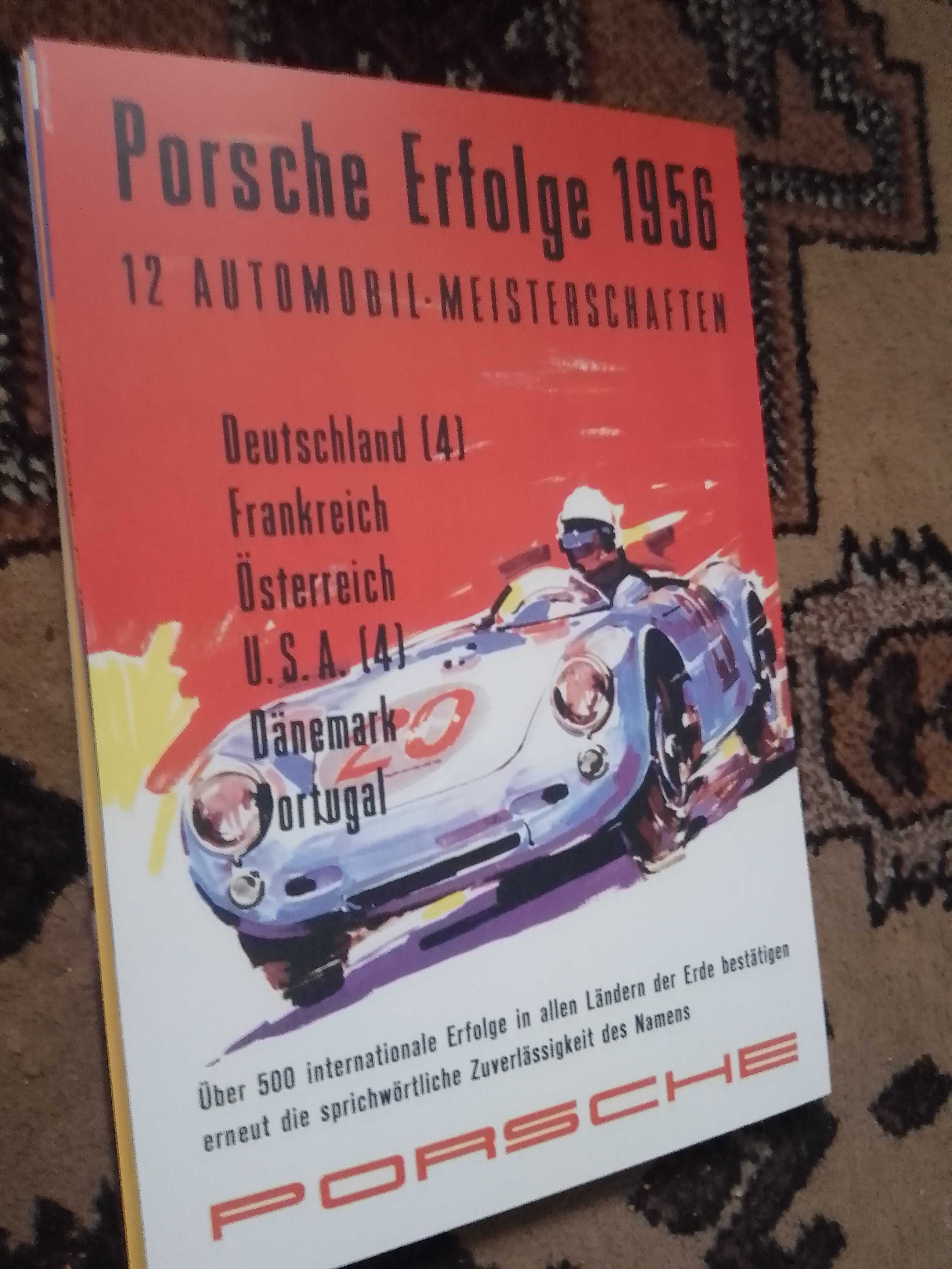 Porsche VI  stary plakat do aranżacji wnętrza - reprint