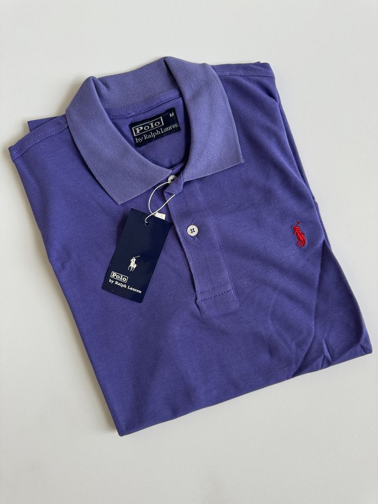 Ralph Lauren Polo Męske M - Fiolet