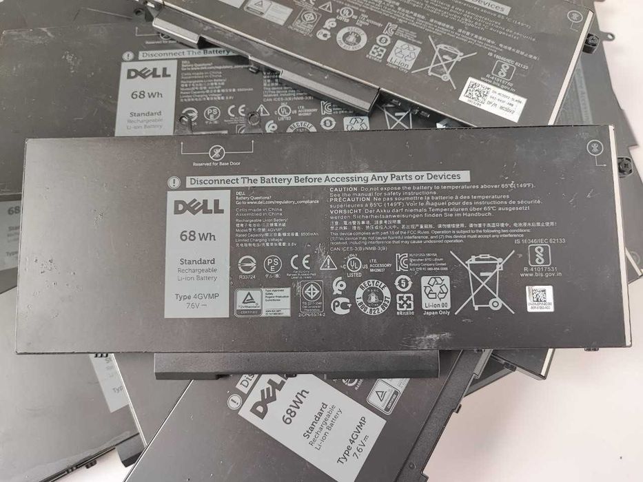 Батарея АКБ DELL Latitude 5500 4GVMP 7.6V 68Wh