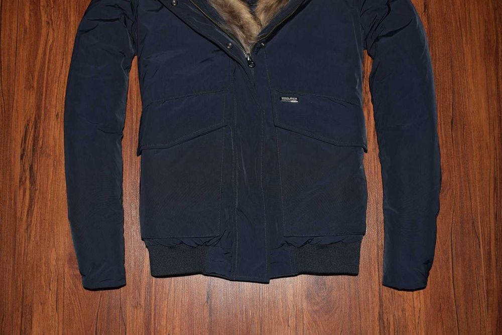 Woolrich Down Fur Jacket (Женская Зимняя Куртка Пуховик Moncler )