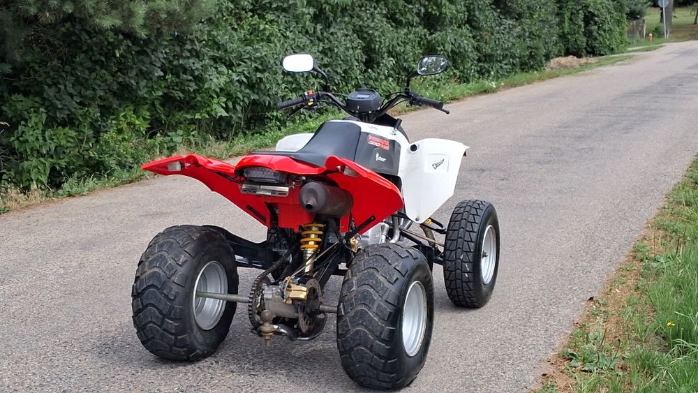 Quad honda barossa 300 homologacja wsteczny