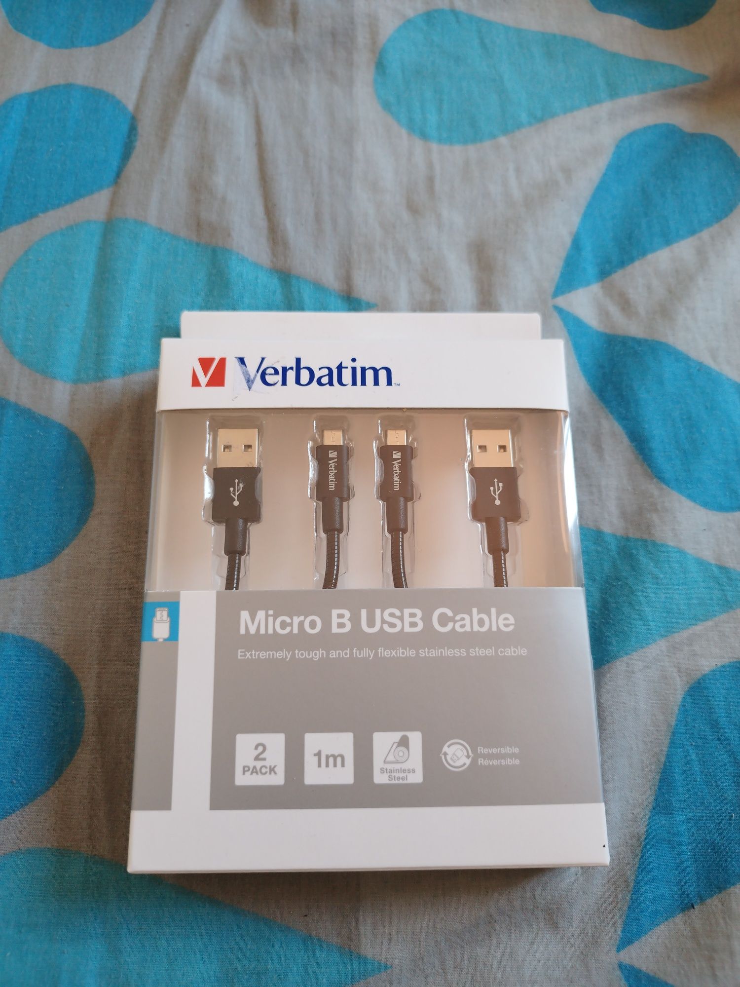 2x Micro B USB 1metro