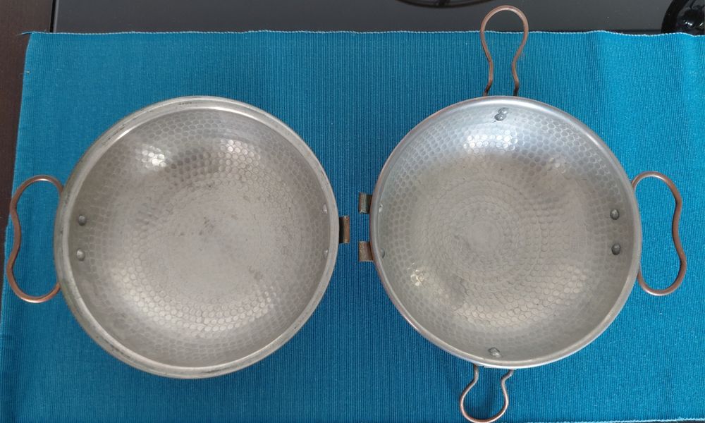 Cataplana em cobre 21cm