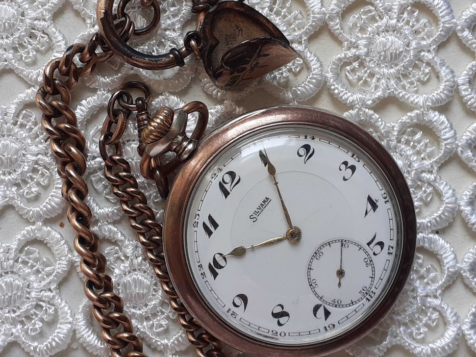 Silvana -prawie 100 -letni szwajcarski zegarek kieszonkowy