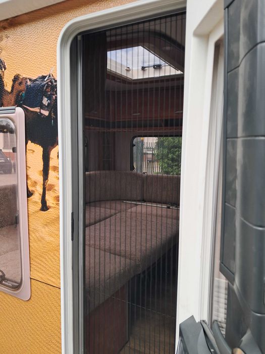 dethleffs  beduin  2 osiowa duża przyczepa  zamiana