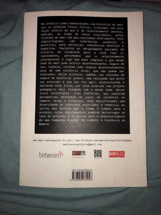 Livro - “AMAR-TE e RESPEITAR-TE” by jimmy p