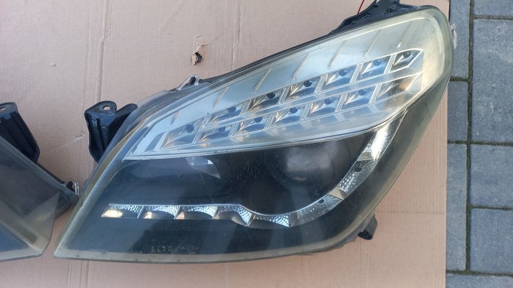 Opel Astra h 3 reflektor lampa tuning black clear lewa prawa