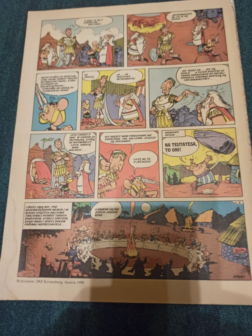 Dwa komiksy Asterix