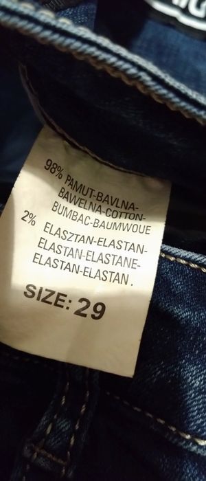 Spodnie jeansowe M.Sara size 29/M 38