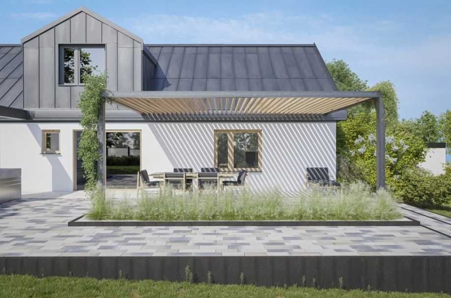 Palisada King duża palisady opornik murek podwyższenie 100cm obrzeże